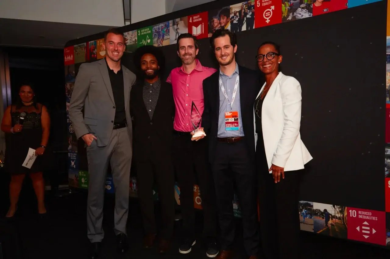 love.fútbol receives award for using sport to make communities more sustainable