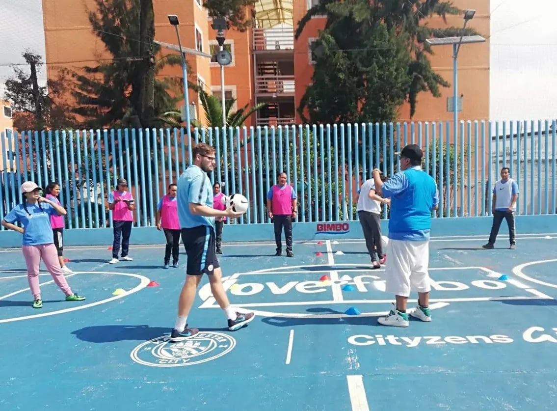 Training sessions at El Coyolito (Gustavo A. Madero, Mexico)