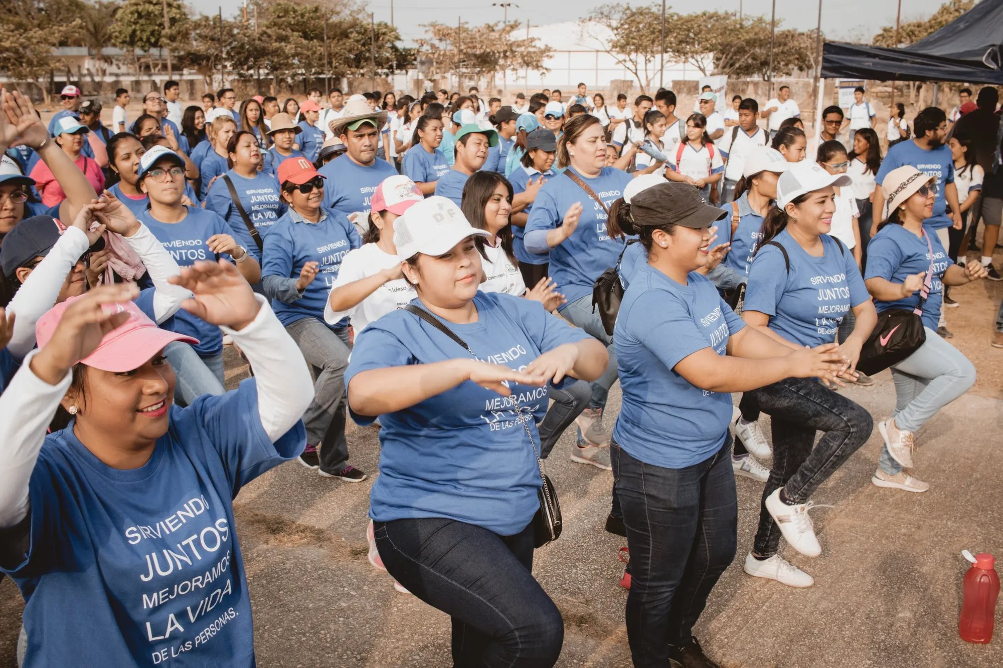 A former factory has been transformed into a public park and sports facility in Mexico