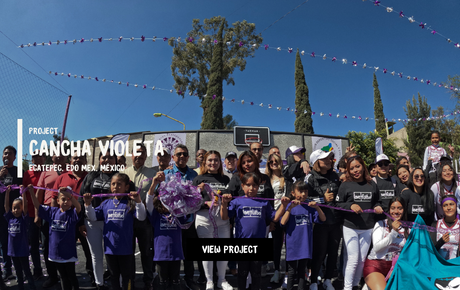 Cancha violeta