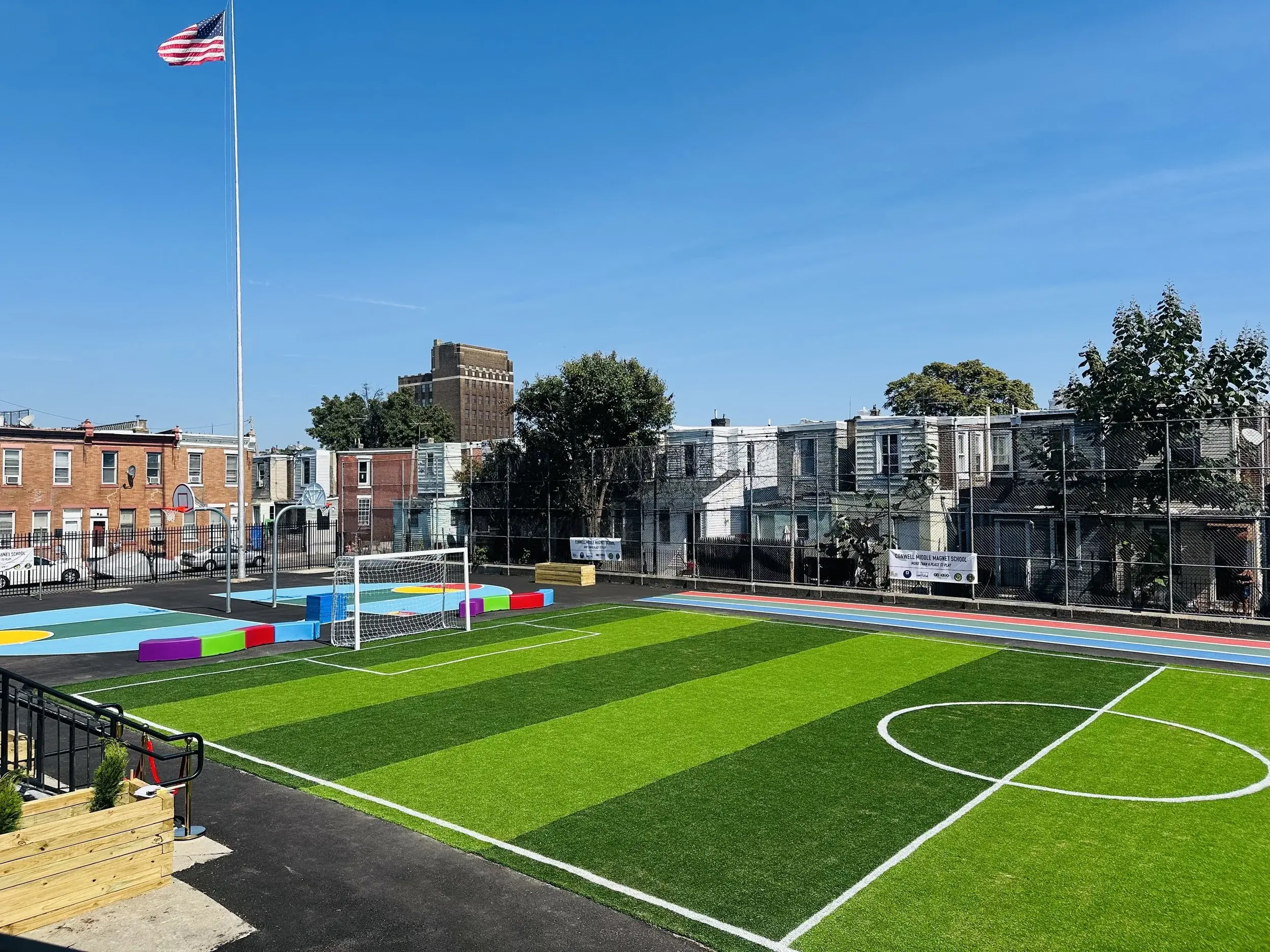 love.fútbol Launches Community Soccer Park at Conwell Middle Magnet School in Kensington