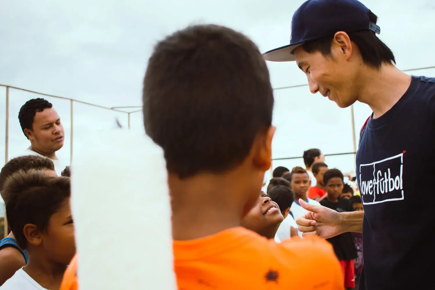 In Brazil, a sports space at the beach